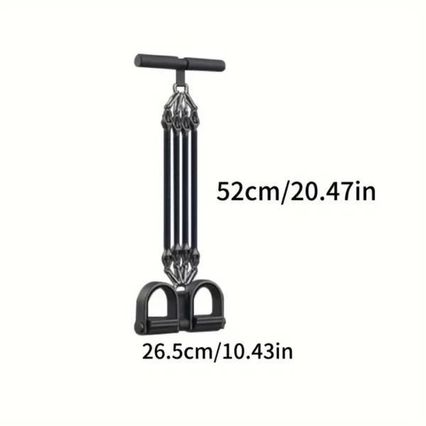Adjustable Resistance Tension Rope with Pedal